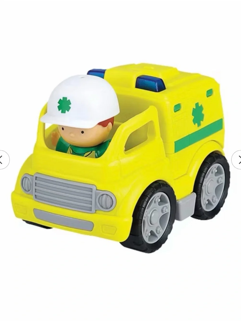 Rescue Vehicle Toy Pack - Red, Yellow, Orange, Blue